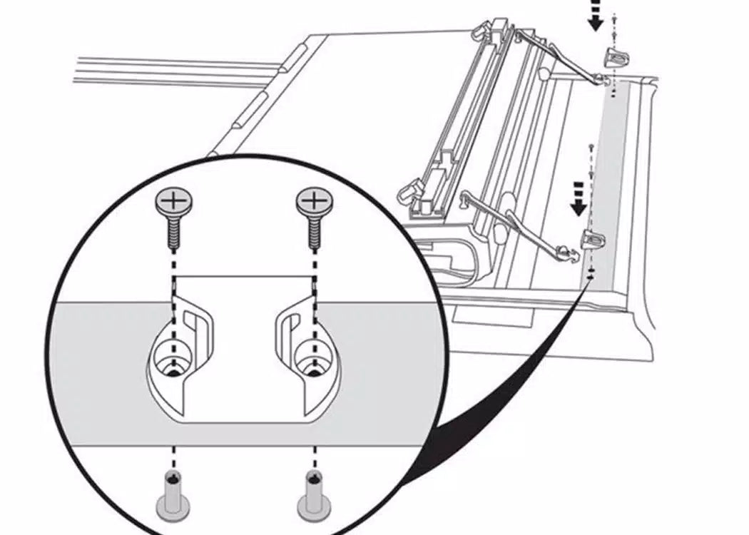 BAKFlip Replacement Bottom Buckle Strap Kit