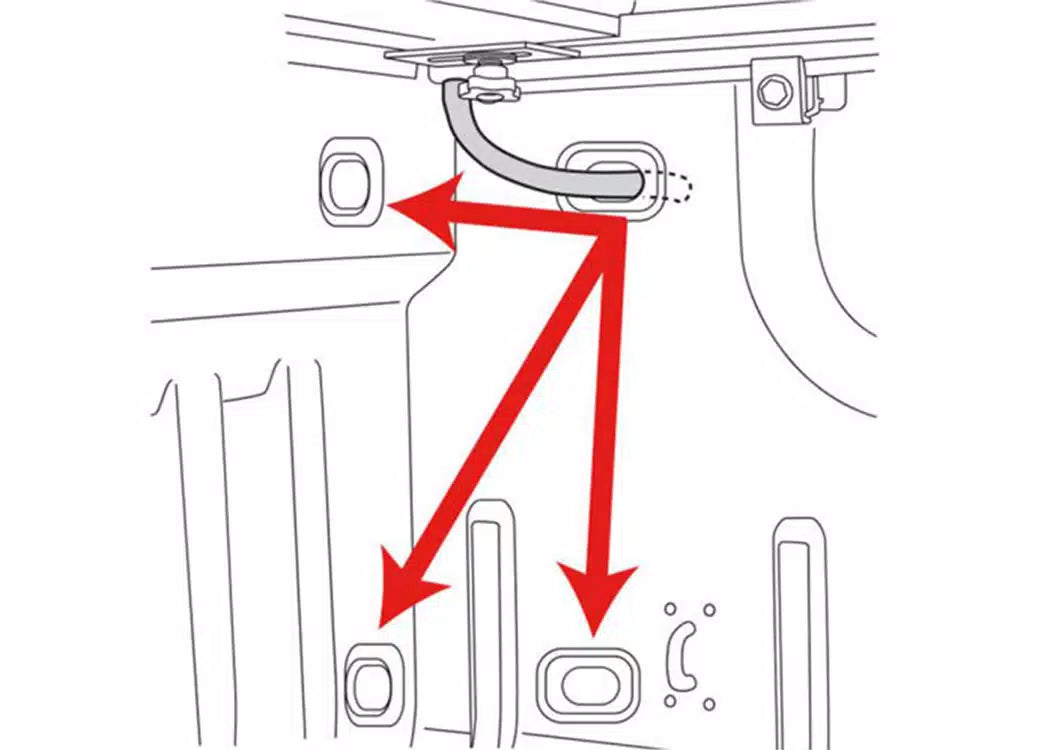 BAKFlip Replacement Drain Caps - Set of 2